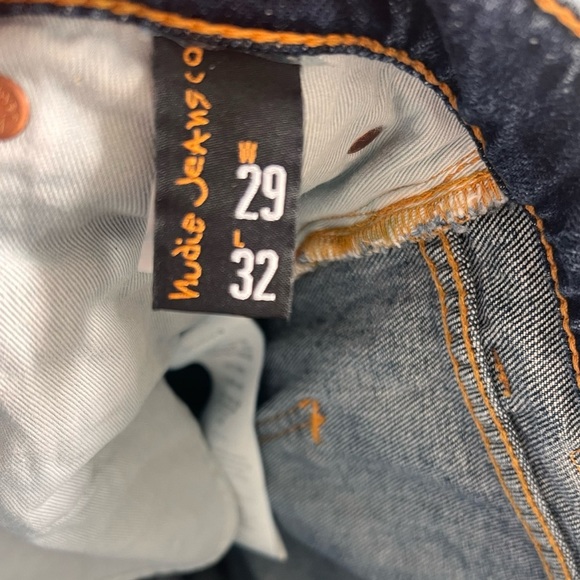 Nudie Jeans Co Lean Dean Troubled Sea
$195.00 Size 29 Inseam 32 - Picture 7 of 8